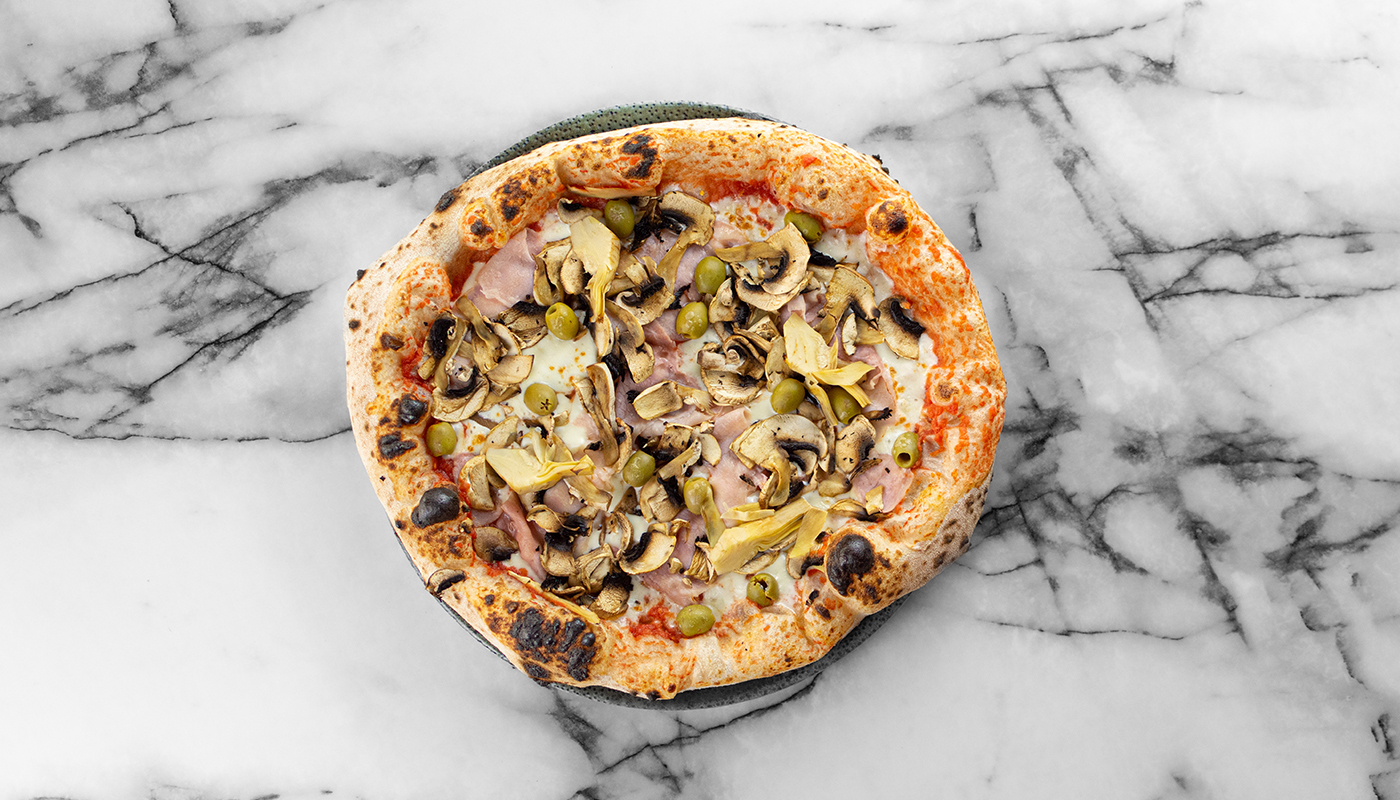 Prosciutto e funghi Tutti